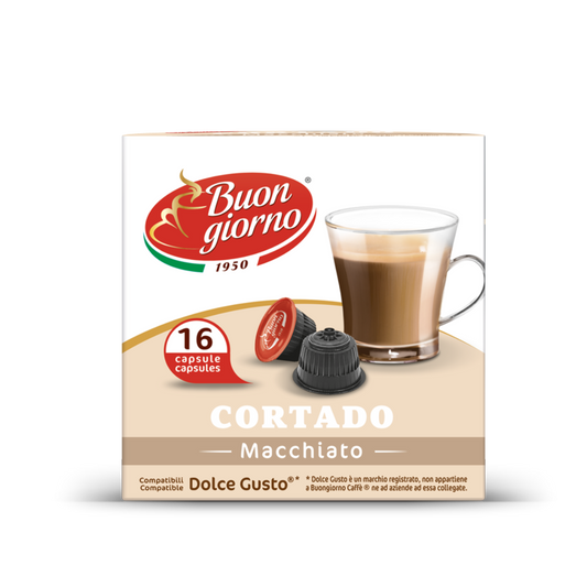 Capsule compatibili Dolce Gusto® Cortado 16pz.