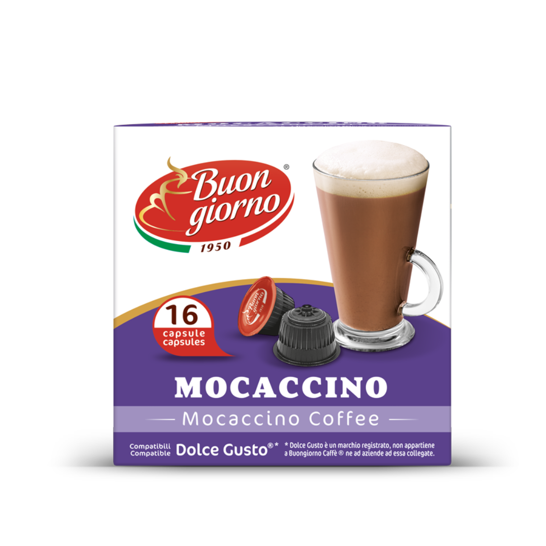 Dolce Gusto® Mocaccino compatible capsules 16pcs.