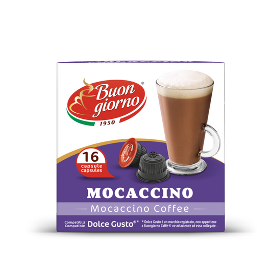 Capsule compatibili Dolce Gusto® Mocaccino 16pz.