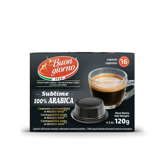 Capsule compatibili A Modo Mio® Sublime 100% Arabica 16pz.