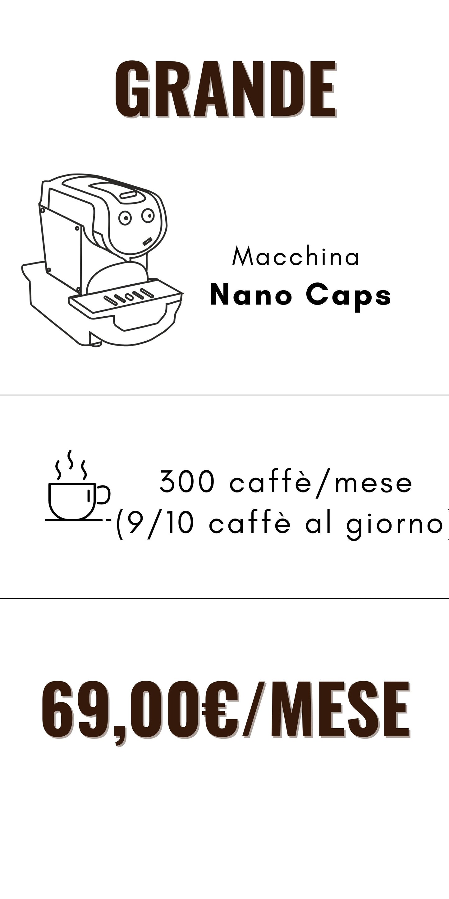 GRANDE Nano Caps Privati