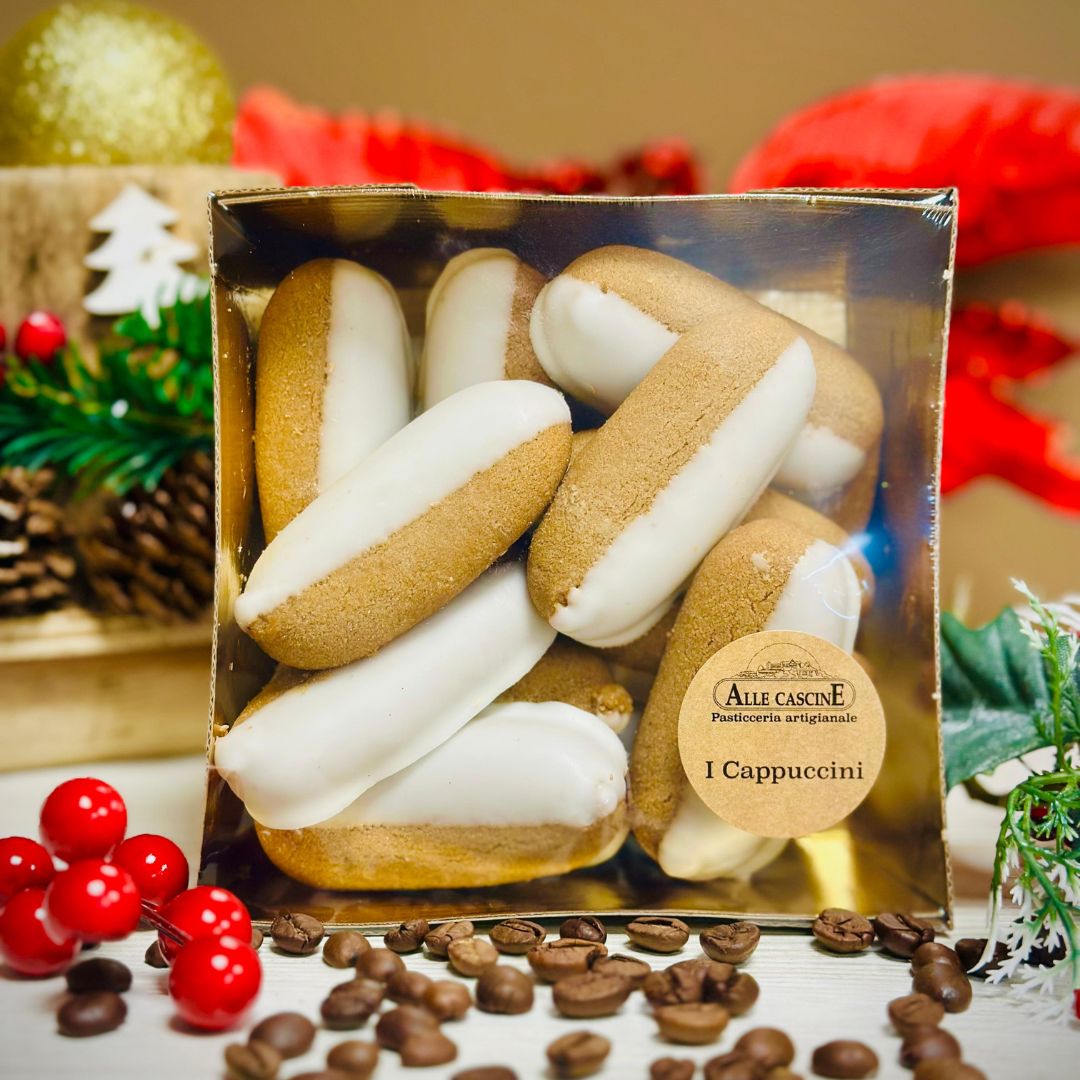 Biscotti Cappuccino al Caffè e Cioccolato Bianco