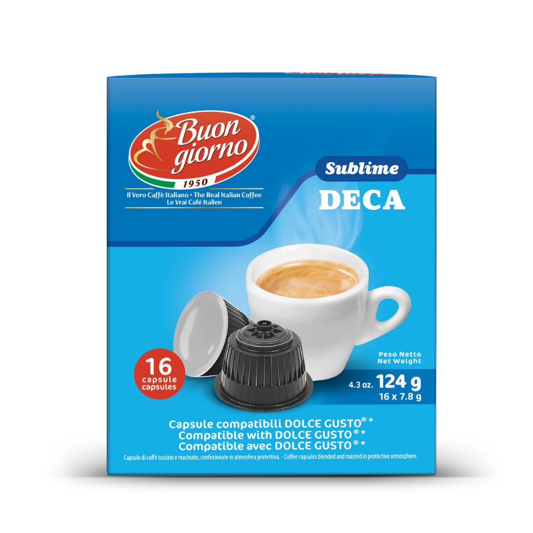 Capsule compatibili Dolce Gusto® Sublime Deca 16pz.