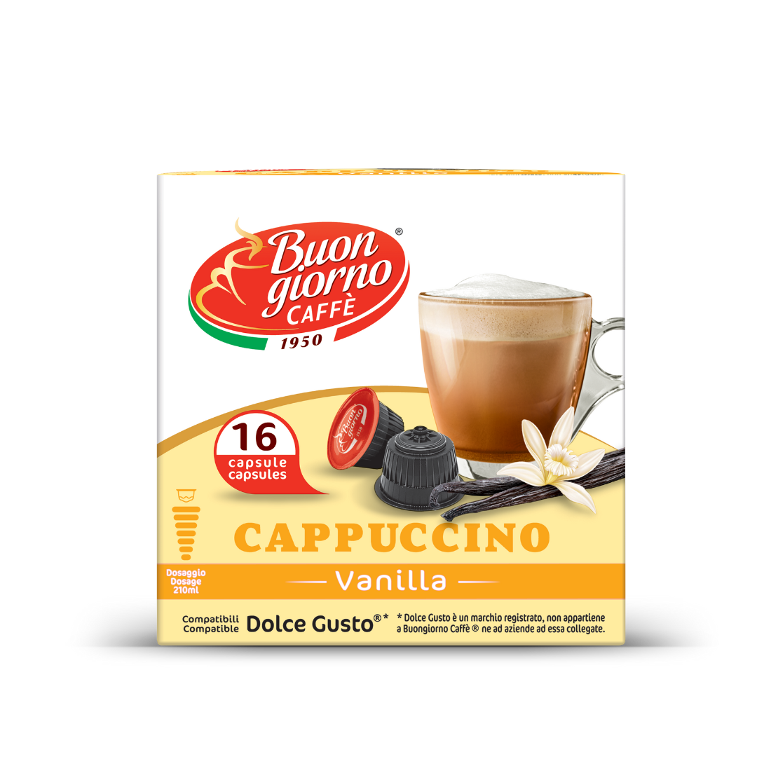 Dolce Gusto® Vanilla Cappuccino compatible capsules 16pcs.